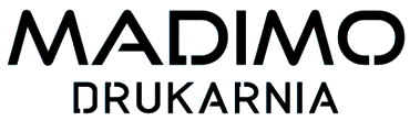 Logo Drukarnia Madimo, sponsora głównego konkursu Kursory Roku 2026